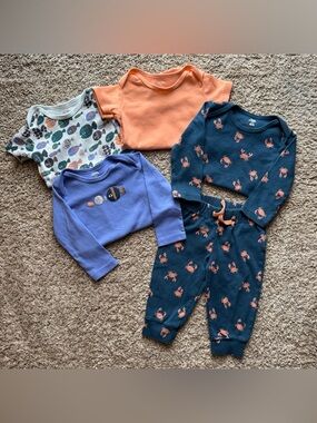 Amazon Essentials 5pc Baby Ocean Bundle (12M)